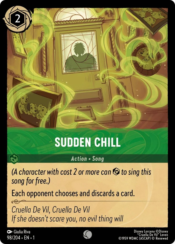 Sudden Chill · The First Chapter