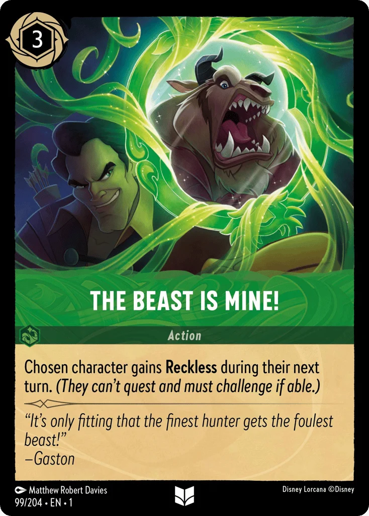 The Beast is Mine! · The First Chapter