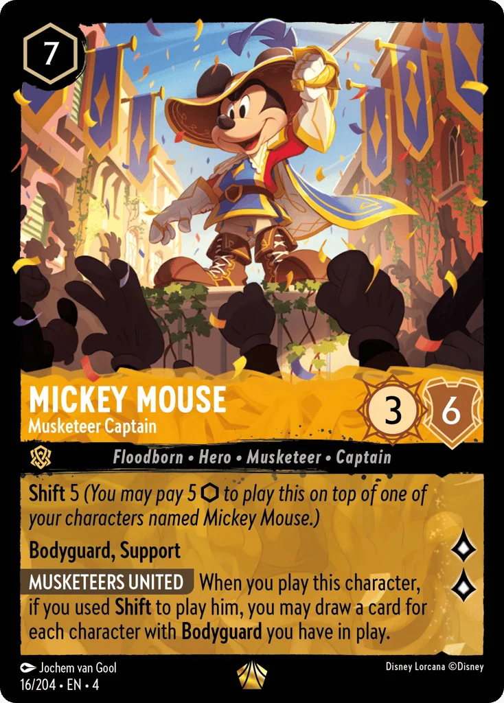Mickey Mouse - Musketeer Captain · Ursula's Return