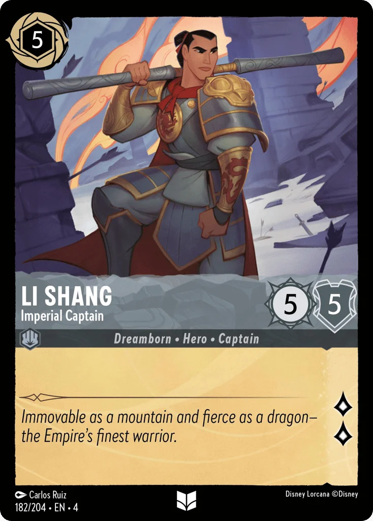 Li Shang - Imperial Captain · Ursula's Return
