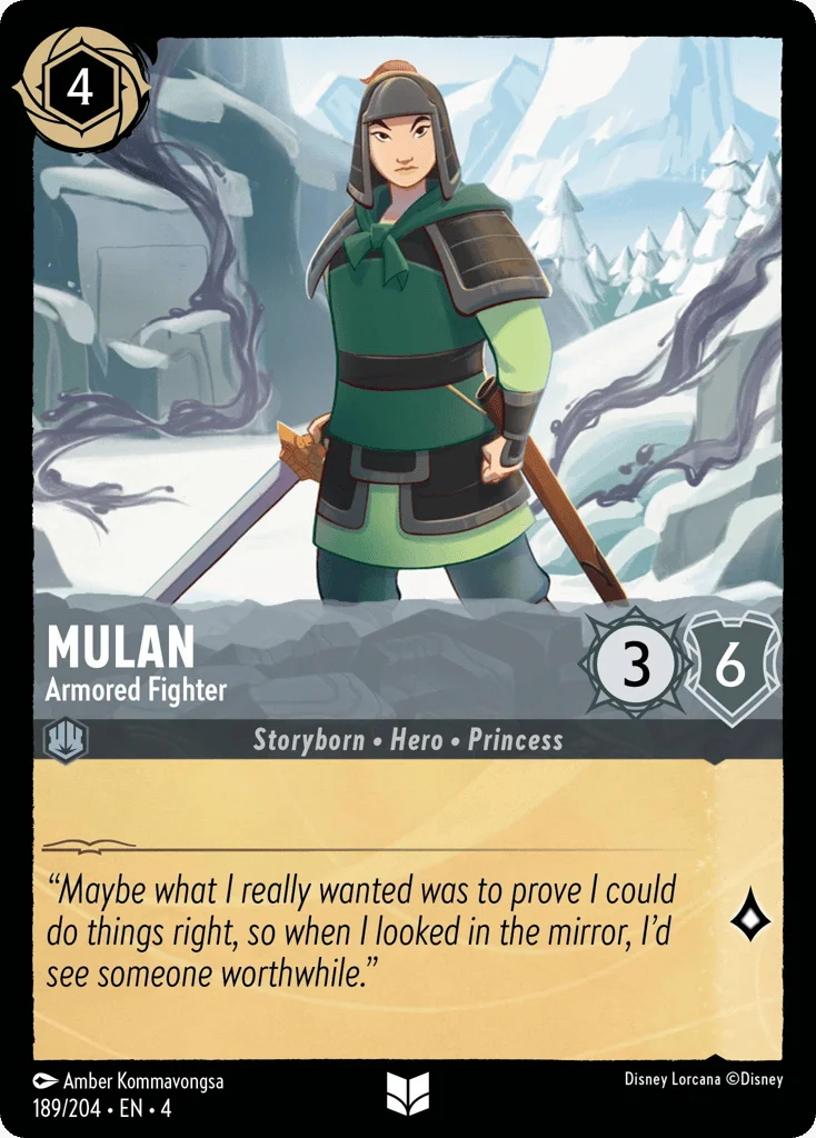 Mulan - Armored Fighter · Ursula's Return
