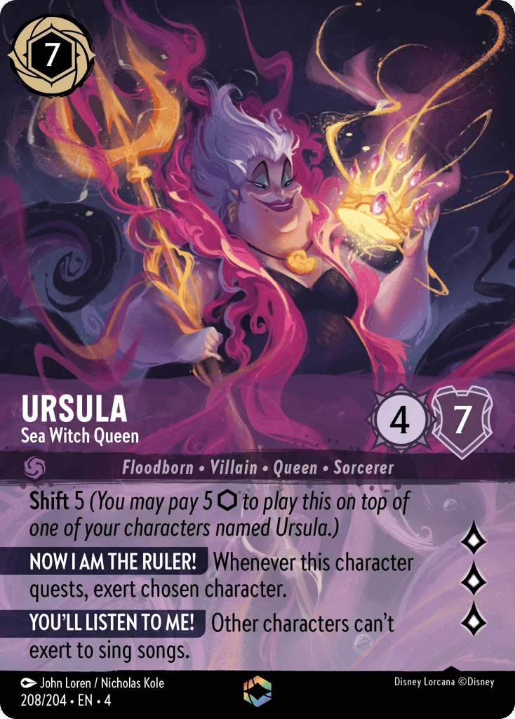 Ursula - Sea Witch Queen · Ursula's Return