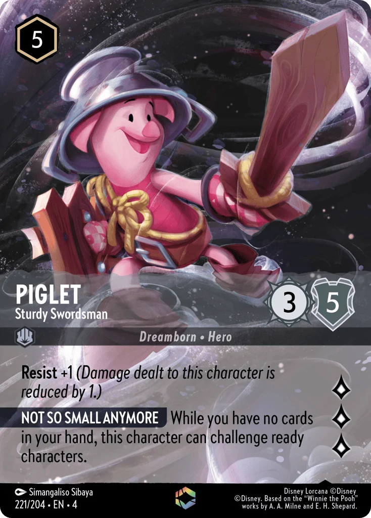 Piglet - Sturdy Swordsman · Ursula's Return