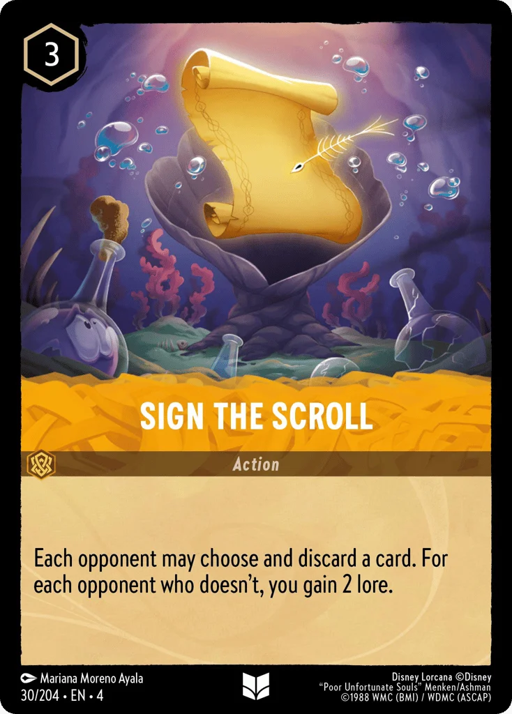Sign the Scroll · Ursula's Return