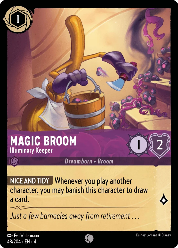 Magic Broom - Illuminary Keeper · Ursula's Return
