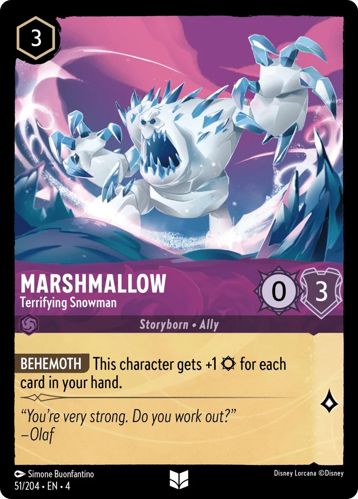 Marshmallow - Terrifying Snowman · Ursula's Return