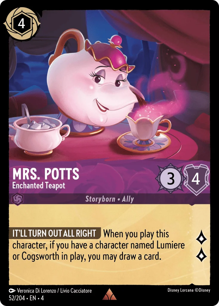 Mrs. Potts - Enchanted Teapot · Ursula's Return