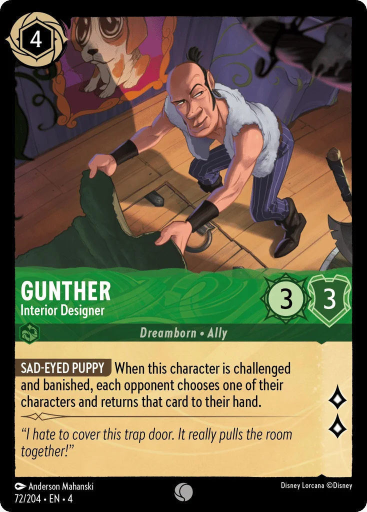 Gunther - Interior Designer · Ursula's Return