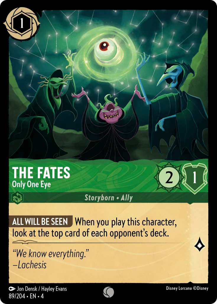 The Fates - Only One Eye · Ursula's Return