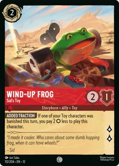 Wind-Up Frog - Sid's Toy