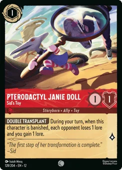 Pterodactyl Janie Doll - Sid's Toy