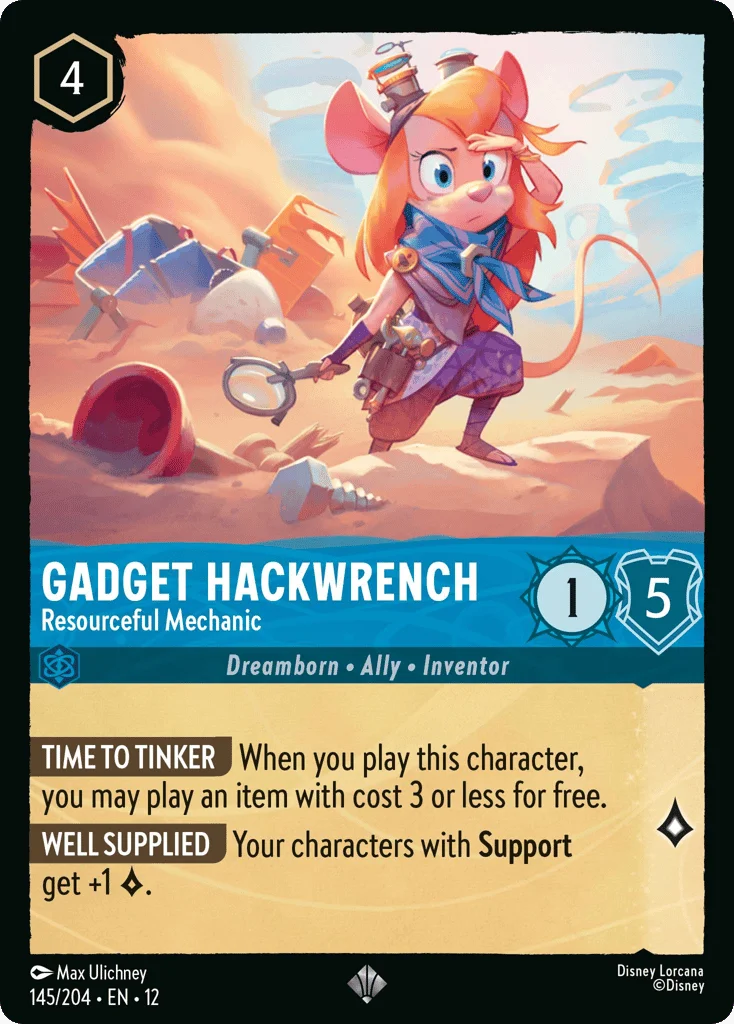 Gadget Hackwrench - Resourceful Mechanic · Wilds Unknown