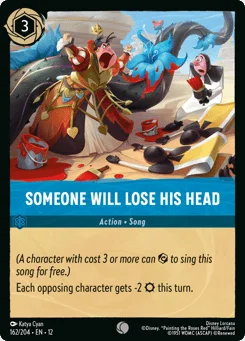 Someone Will Lose His Head