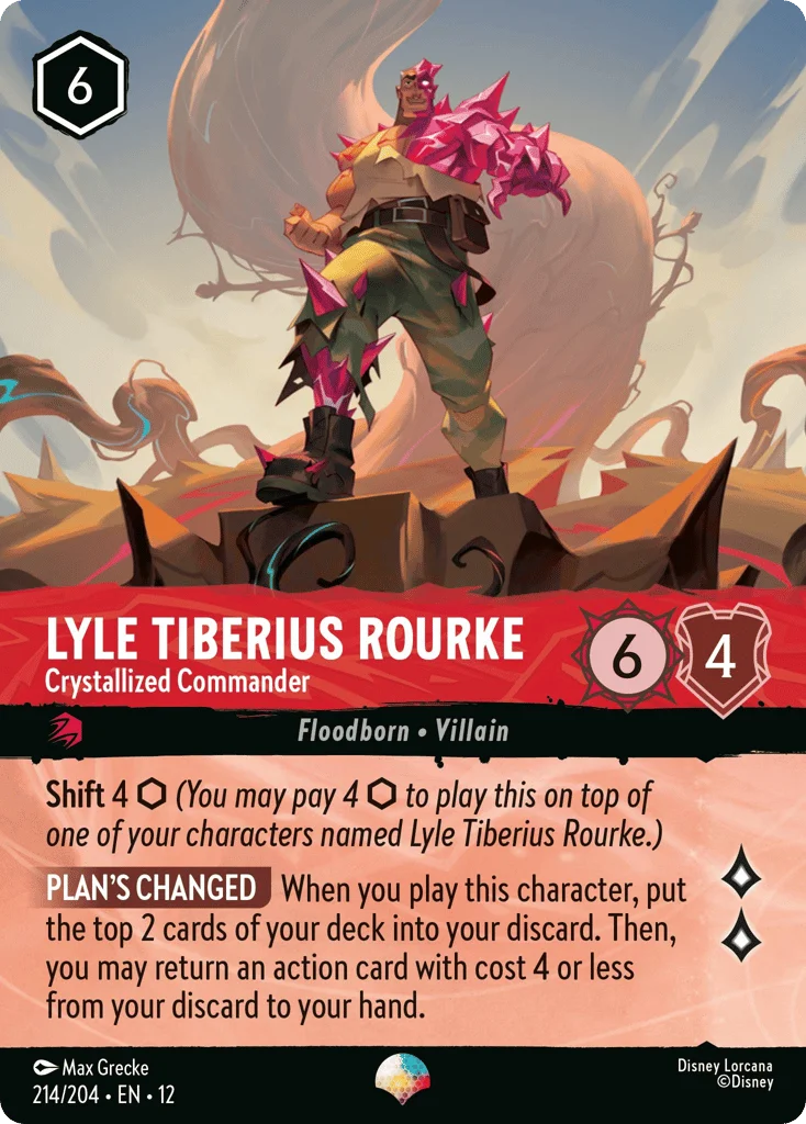 Lyle Tiberius Rourke - Crystallized Commander · Wilds Unknown