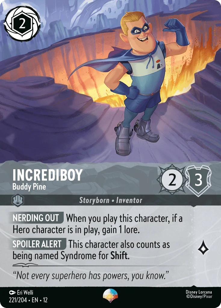 Incrediboy - Buddy Pine · Wilds Unknown
