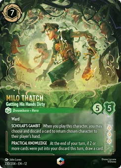 Milo Thatch - Getting His Hands Dirty