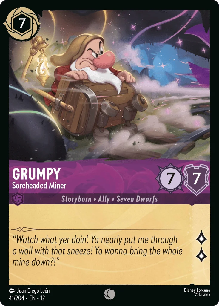 Grumpy - Soreheaded Miner · Wilds Unknown