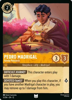 Pedro Madrigal - Family Patriarch