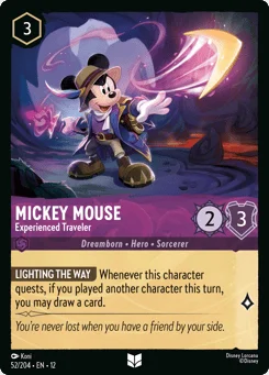 Mickey Mouse - Experienced Traveler
