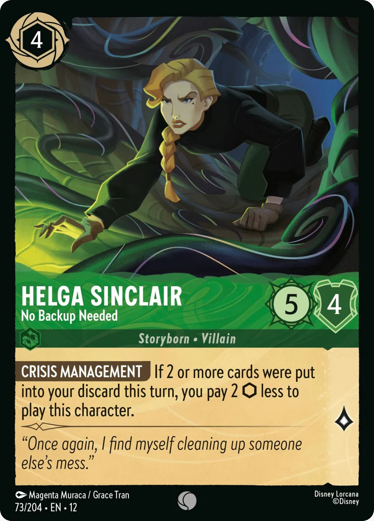 Helga Sinclair - No Backup Needed · Wilds Unknown