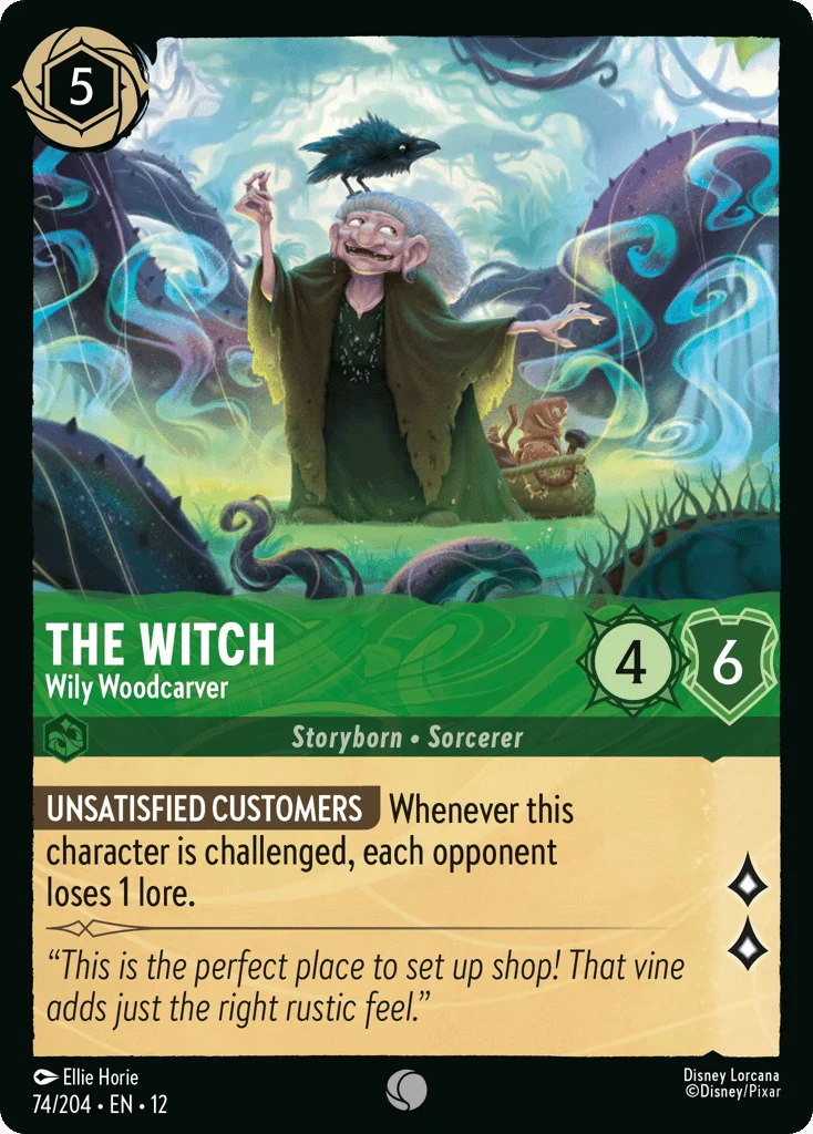 The Witch - Wily Woodcarver · Wilds Unknown