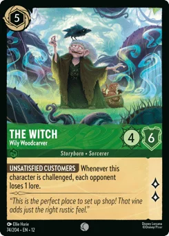 The Witch - Wily Woodcarver