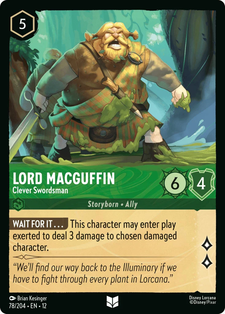 Lord MacGuffin - Clever Swordsman · Wilds Unknown