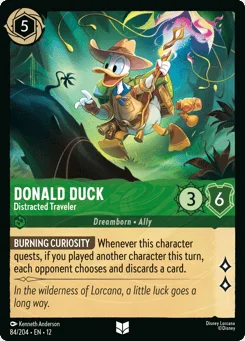 Donald Duck - Distracted Traveler