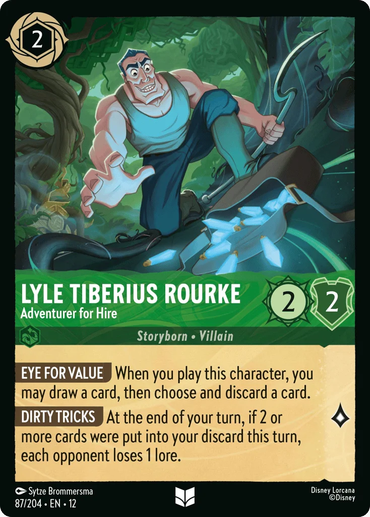 Lyle Tiberius Rourke - Adventurer for Hire · Wilds Unknown