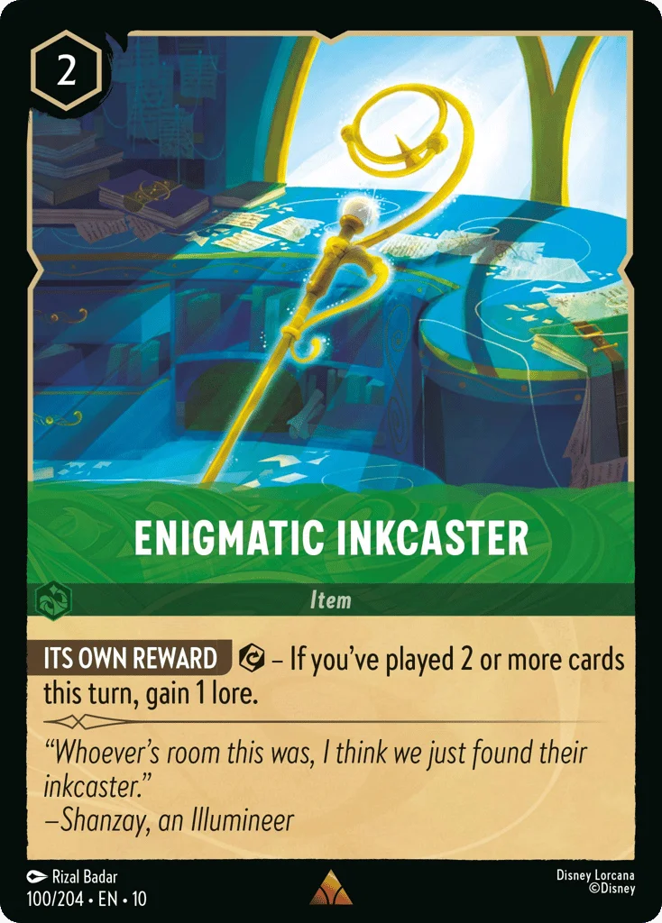 Enigmatic Inkcaster · Whispers in the Well