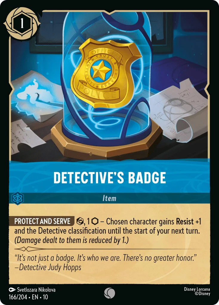 Detective's Badge · Whispers in the Well