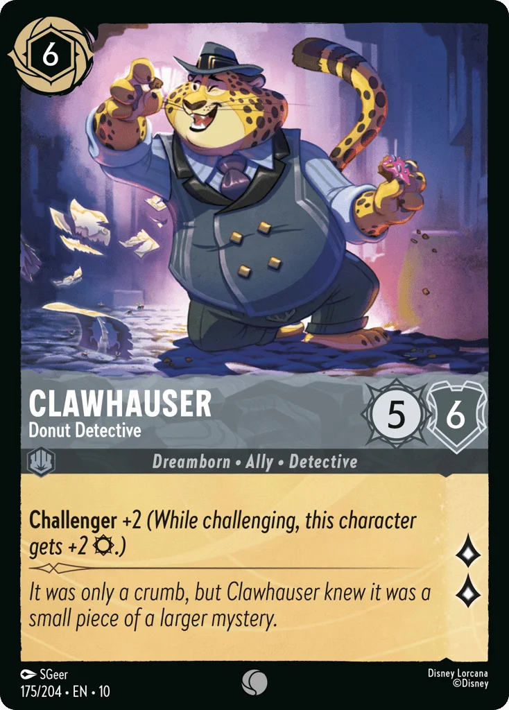 Clawhauser - Donut Detective · Whispers in the Well