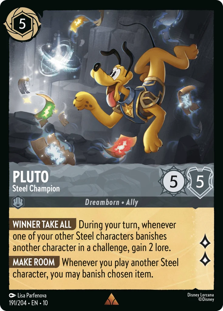 Pluto - Steel Champion · Whispers in the Well