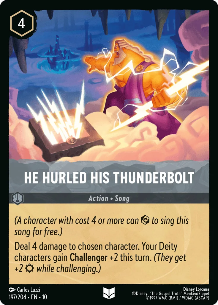 He Hurled His Thunderbolt · Whispers in the Well