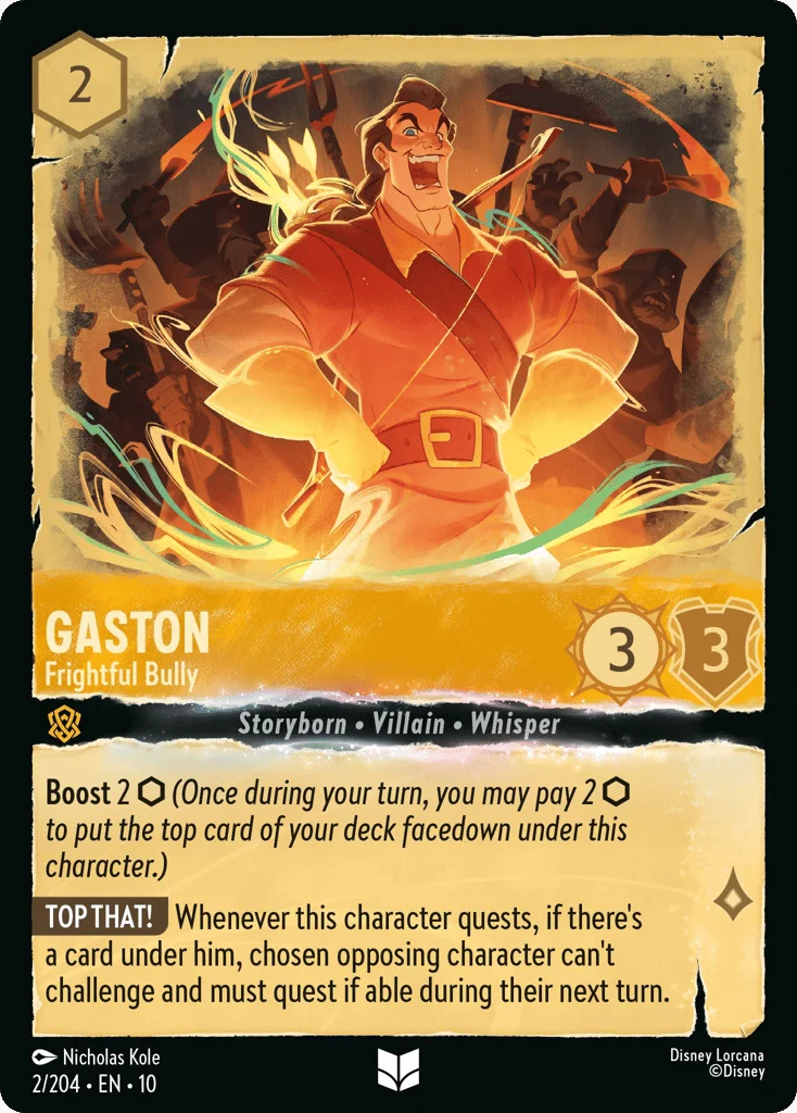 Gaston - Frightful Bully · Whispers in the Well