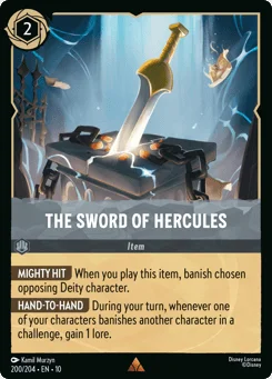 The Sword of Hercules