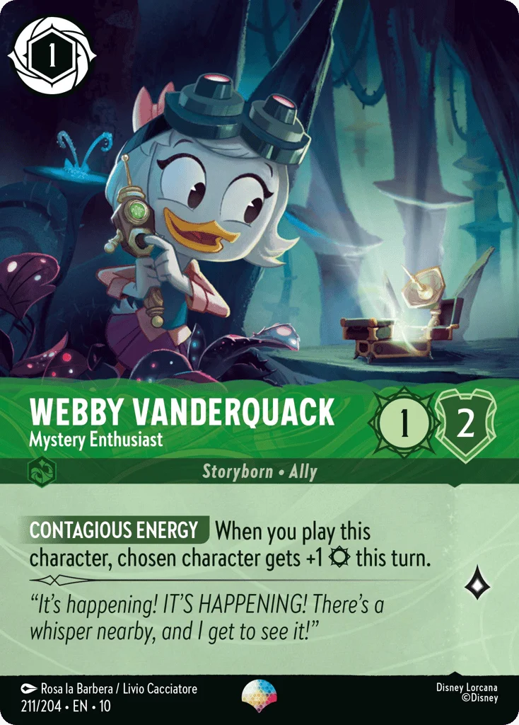 Webby Vanderquack - Mystery Enthusiast · Whispers in the Well