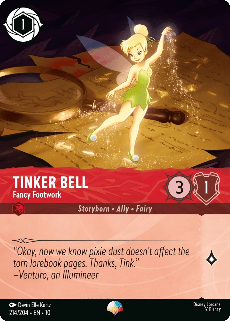Tinker Bell - Fancy Footwork · Whispers in the Well