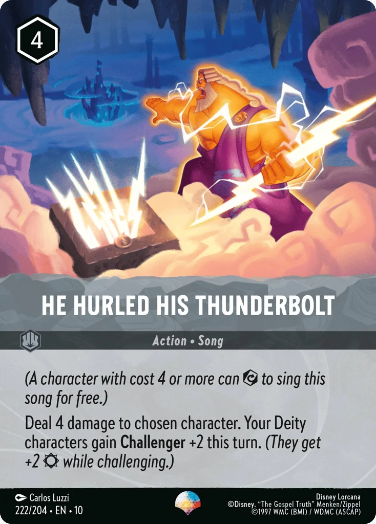 He Hurled His Thunderbolt · Whispers in the Well