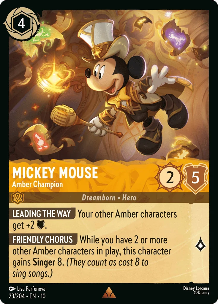 Mickey Mouse - Amber Champion · Whispers in the Well