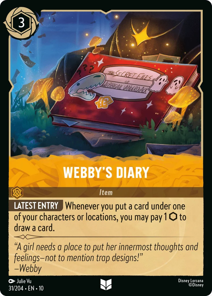 Webby's Diary · Whispers in the Well
