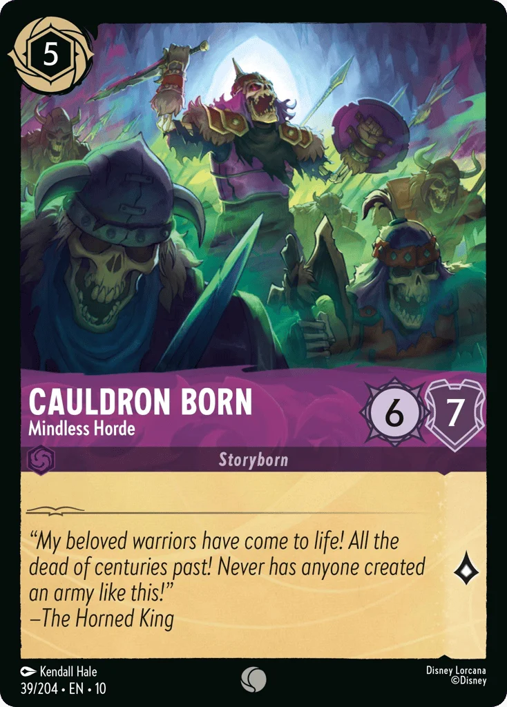 Cauldron Born - Mindless Horde · Whispers in the Well
