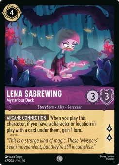 Lena Sabrewing - Mysterious Duck
