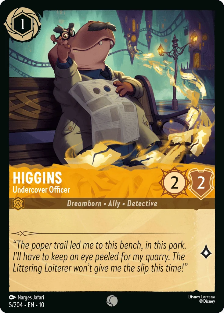 Higgins - Undercover Officer · Whispers in the Well