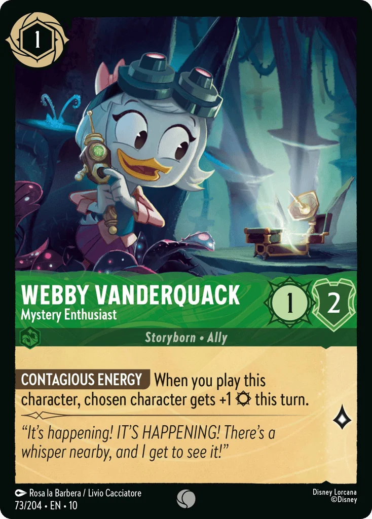 Webby Vanderquack - Mystery Enthusiast · Whispers in the Well
