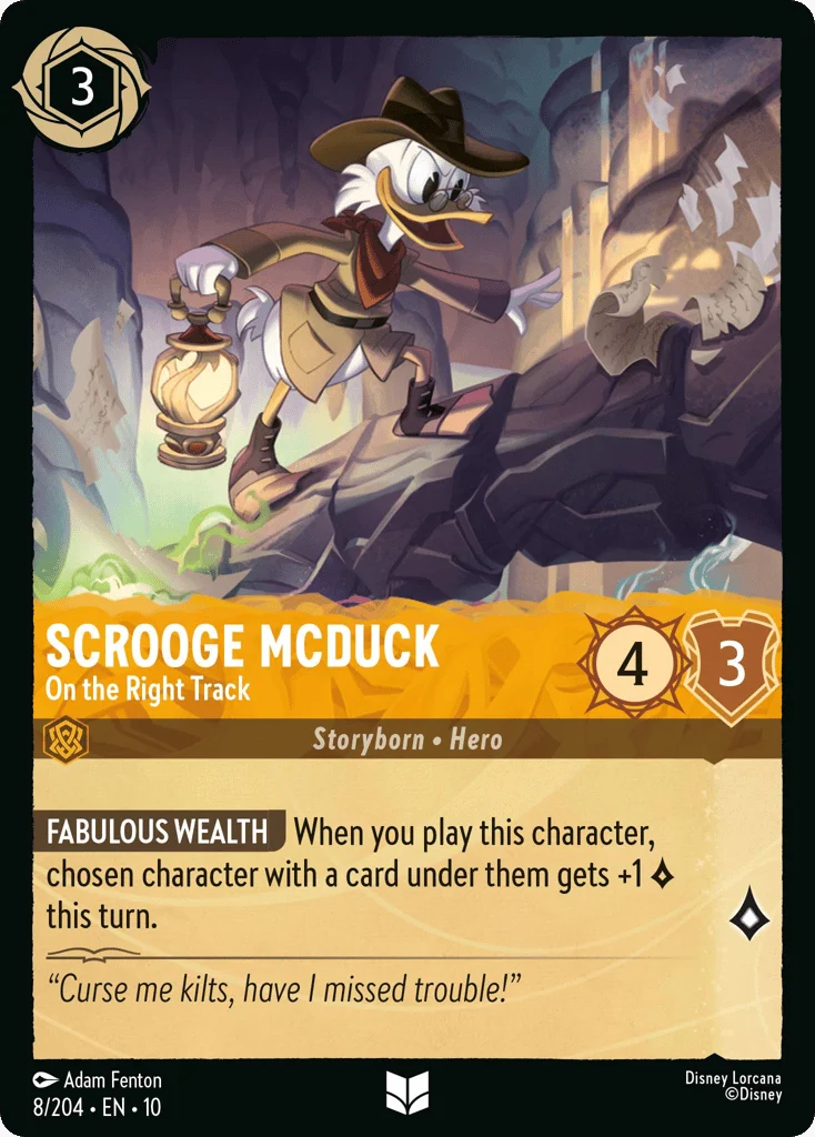 Scrooge McDuck - On the Right Track · Whispers in the Well