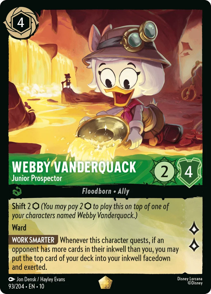 Webby Vanderquack - Junior Prospector · Whispers in the Well