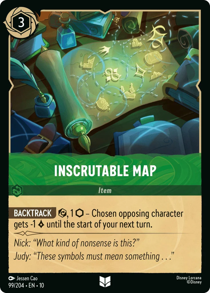 Inscrutable Map · Whispers in the Well