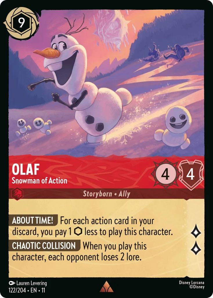 Olaf - Snowman of Action · Winterspell