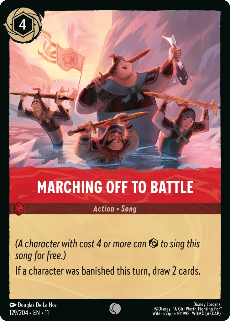 Marching Off to Battle · Winterspell